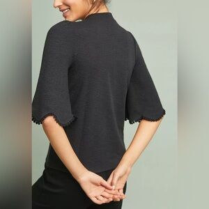 Sunday in Brooklyn Astley Hartigan scalloped sleeve top